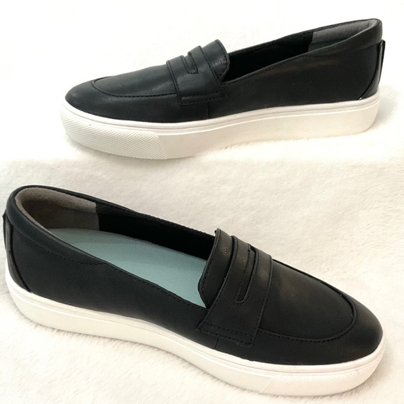 BLACK DR SCHOLL’S WOMEN’S “NOVA” SLIP ON LOAFER SNEAKER SIZE 6.5M - Picture 2 of 14